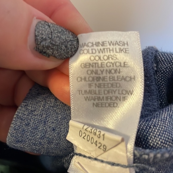 J. Jill Love Linen Blue Pants size S - Picture 7 of 14